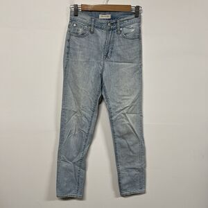 Madewell The Perfect Vintage Jean Size 23 Light Wash High Rise 100% Cotton 90s